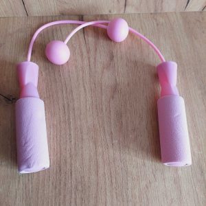 Pink cordless skipping rope like new Used once