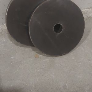 Steel load 2x5 kg!