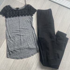 Maternity jeans and blouse set size 36 s