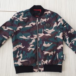 PHILIPP PLEIN Camo Made in Italy Mens Size 52/ L ORIGINAL! Men's Jacket!