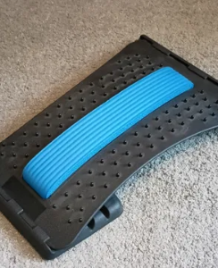 Back stretching device massager