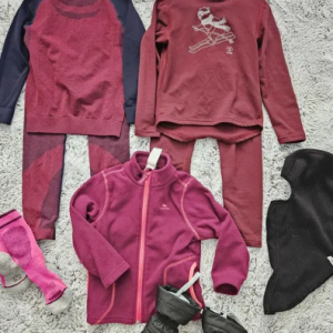 Set for ski clothing