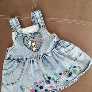 Baby denim dresses