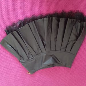 Leather skirt for a girl