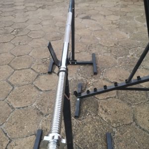 Straight bar, smooth, threaded, barbell 180cm 168cm 150 30mm 28mm
