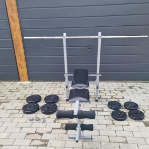 Barbell weight bench