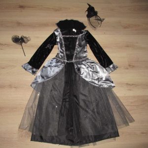 HALLOWEEN--AWESOME Ruffle Dress--122 no