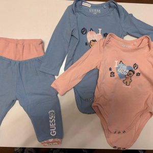 Guess set for girls 3-6m.