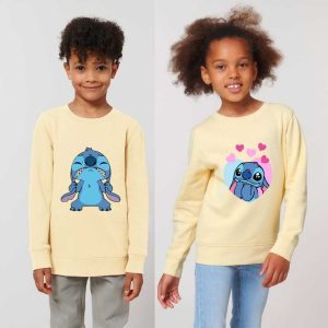 Sweatshirt With Hood, Children's T-shirts, Blouses with STITCH