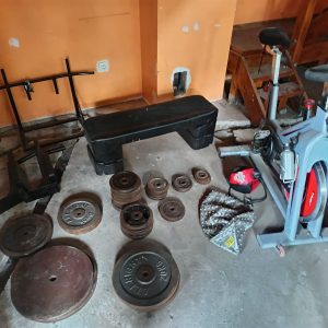 I will sell small gym equipment