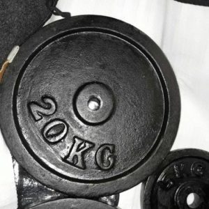 Cast iron weight, plates, weights 5, 10, 20 kg shipping
