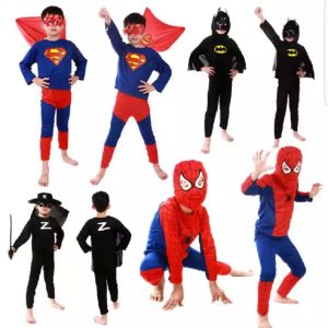 Spiderman, Superman and Batman Costumes!!!