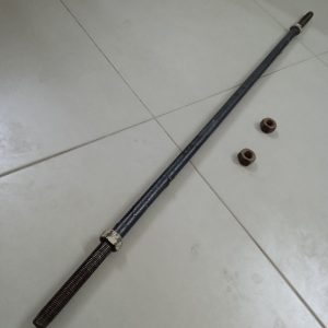 Straight barbell bar 120cm