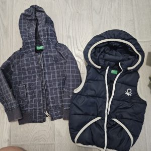 Buy Benetton boy's jacket and waistcoat size 80