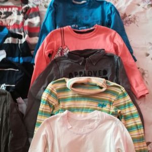 Children's autumn-winter clothes for a child