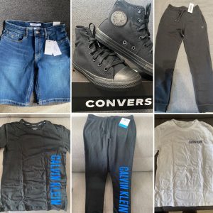 NEW original clothes, pajamas and sneakers Calvin Klein,Converse
